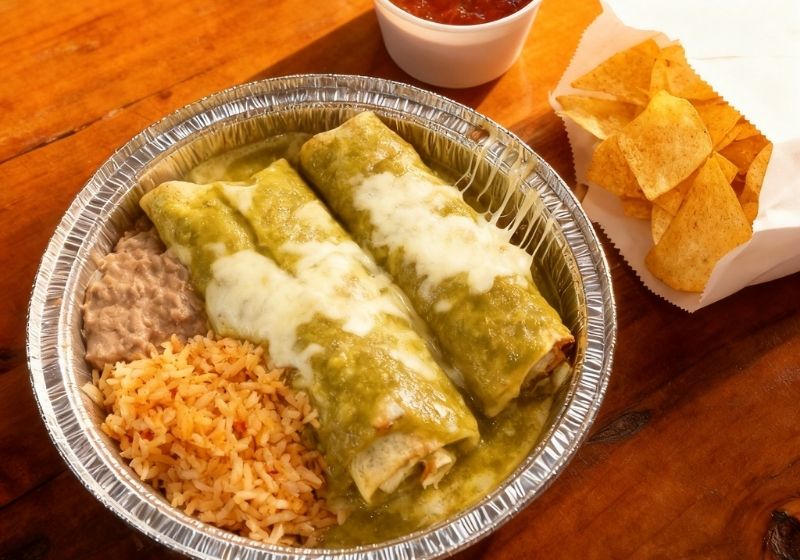 Enchiladas Verdes